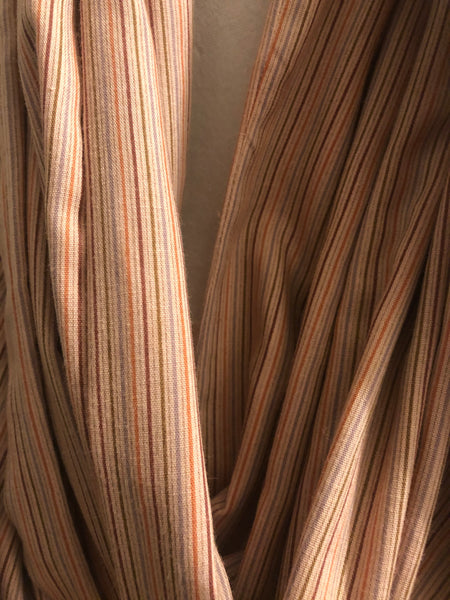 Striped Cotton Scarf