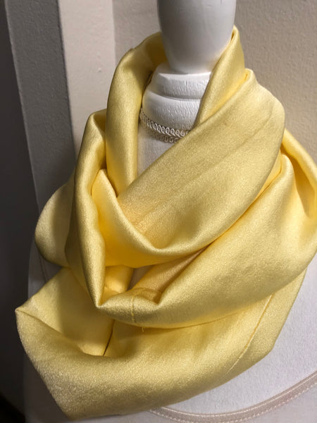 Shimmery Lemon Yellow Knit