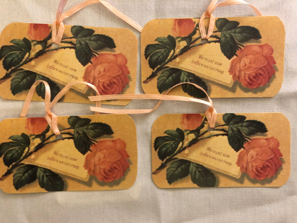 4 Sow Before You Reap gift tags